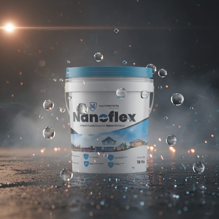 Nanoflex impermeabilizante para techos de lámina y concreto