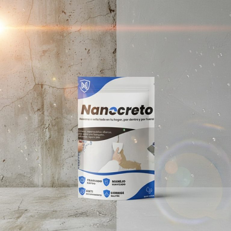 Nanocreto resanador para concreto