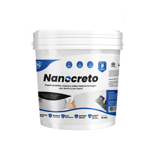 Nanocreto – Sellador y Resanador Nanotecnológico para Interior y Exterior - Image 2