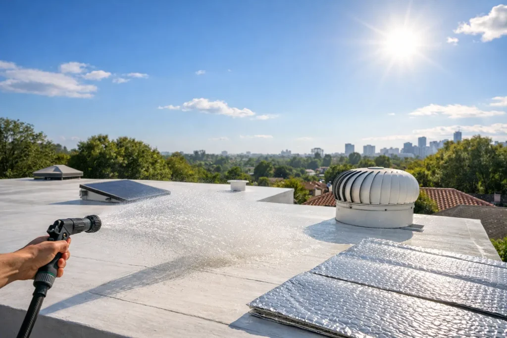 Cómo reducir calor en techo sin obras mayores