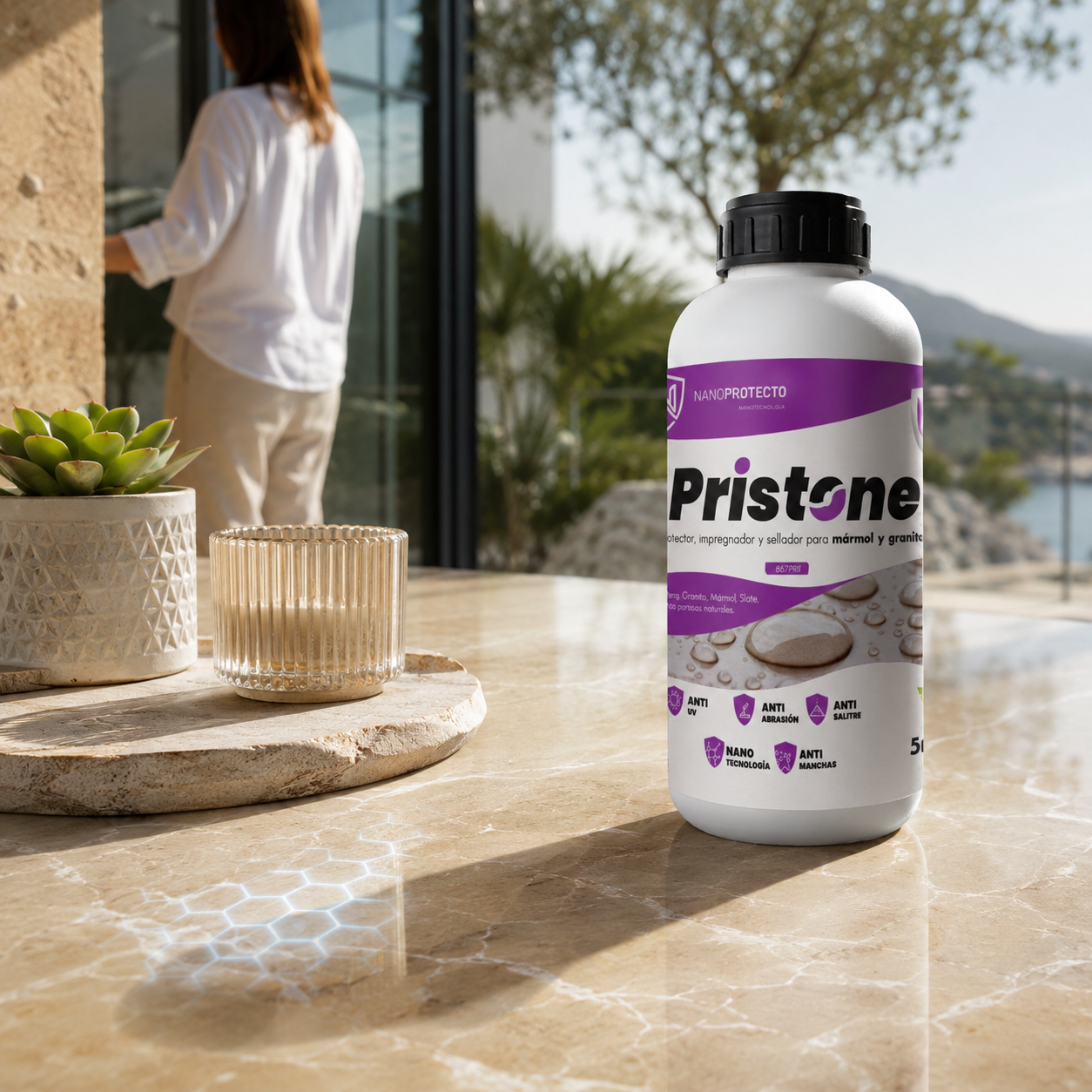Protección contra rayos UV con Pristone
