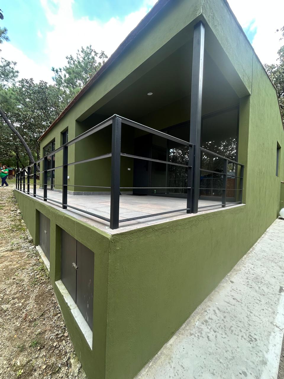 Fachada y balcón con Nanoflex Color